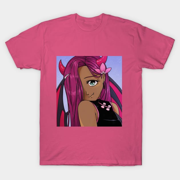 Devil girl T-Shirt by Tomatosos